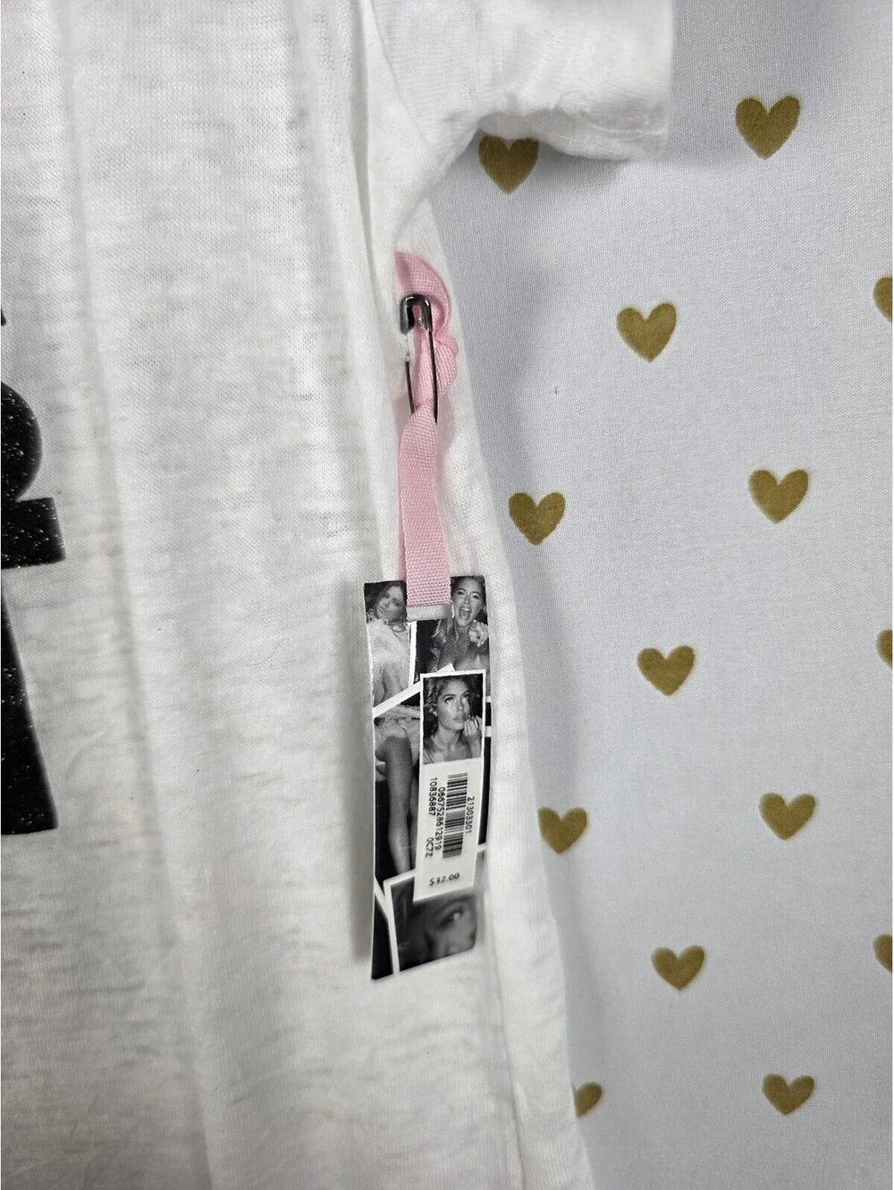 Victoria's Secret Supermodel Essentials Canada Graphic Tee White NWT Large